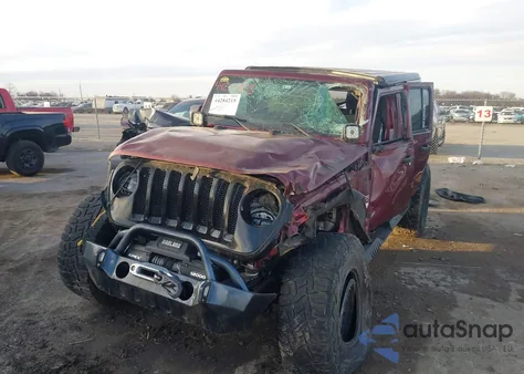 2021 Jeep Wrangler Unlimited Willys 4X4 from USA, damaged, VIN 1C4HJXDG6MW791699